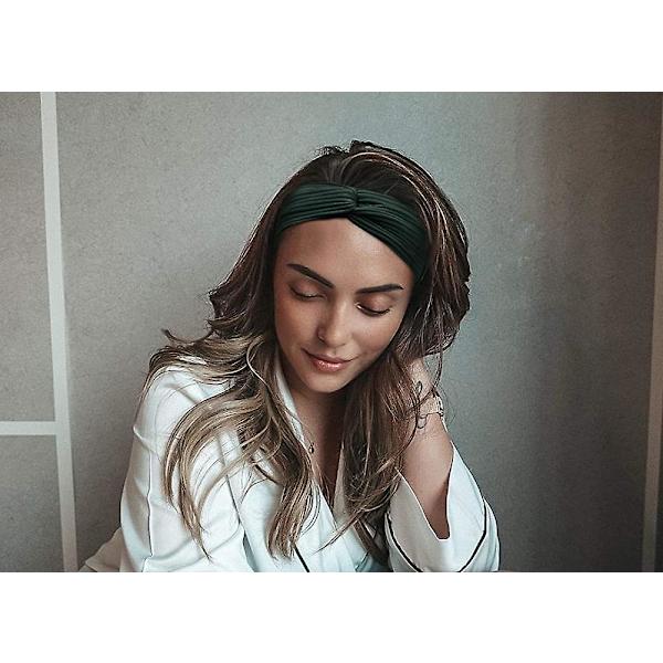 Huvudband Dam Elastiskt Huvudband Boho Twist Båge Hårband Hårtillbehör