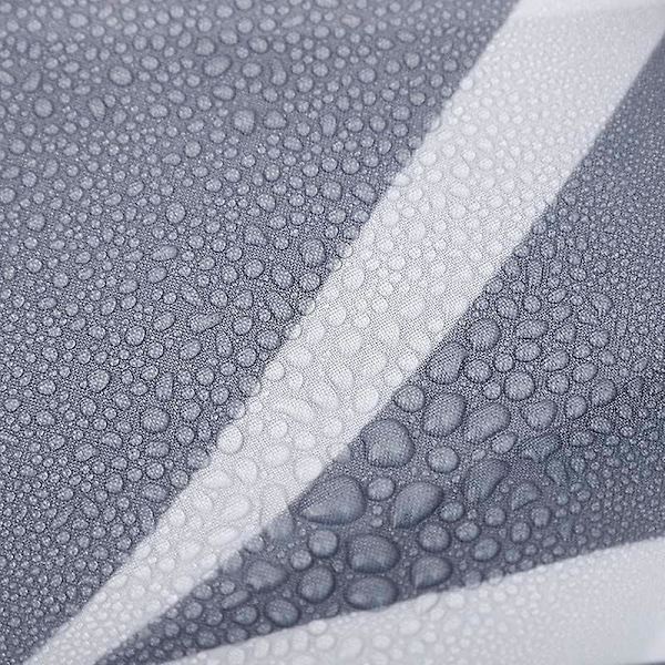 Grå Marokkansk Bruseforhæng Anti-Skimmel, Meldug Resistente | Størrelse 180x180 Cm Lattice Grey