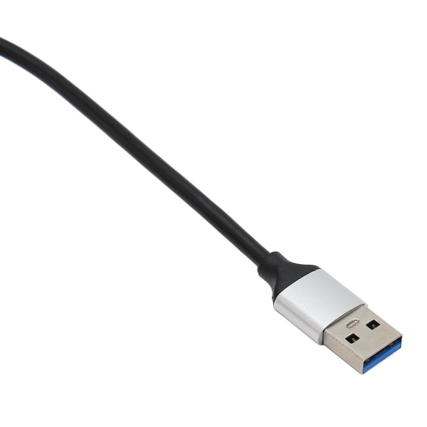 Usb3.0 Hub Bärbar Ultra Slim Aluminium Multifunktion 7 Portar Extender Adapter Usb Data Hub För Laptop
