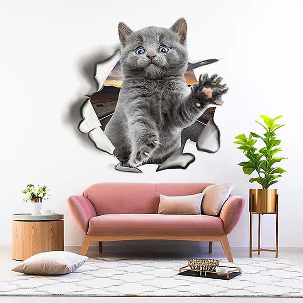 Sztxj 2-pack kattbilsfönsterdekaler