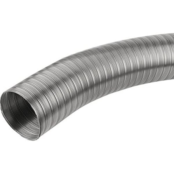 Fleksibel skorstensforing i rustfrit stål, stift rør til brændeovne, Ø 150 mm (5,91\"), 1 m