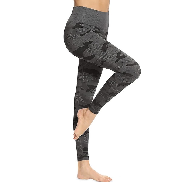 Yoga Leggings Dam Sporttights Sportbyxor Sport Leggins Långa Hög Midja Style 2