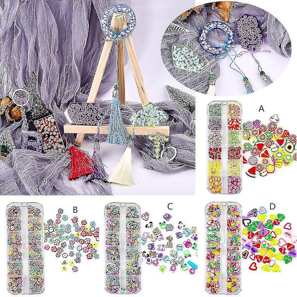 Mini Blomst Frukt Dyr Koblinger Skjøter Lenker Store Resin Fyllstoffer Diy Kit