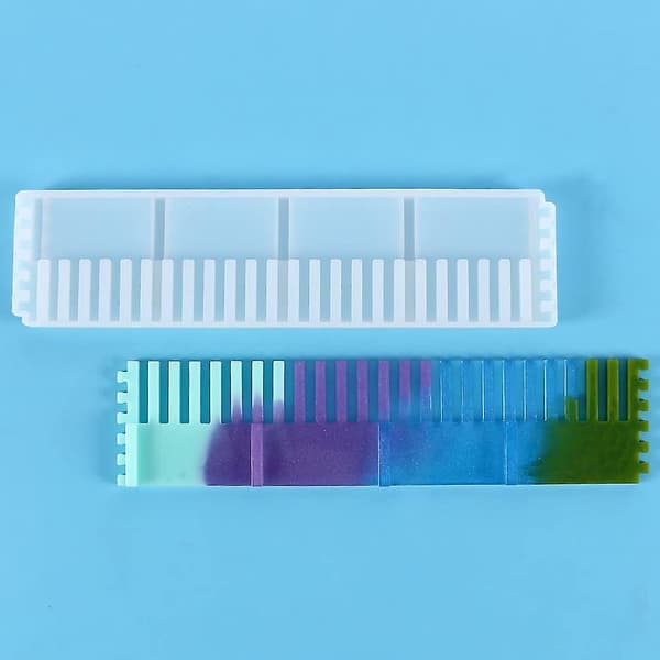 Skuffeinddelere Silikoneform, Epoxy Resin Form, Epoxy Resin Støbning, Epoxy Form, Epoxy