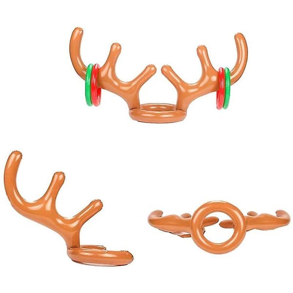 Oppustelig Jule Ring, Kastespil Rensdyr Gevir Ring Kastespil Julefrokost