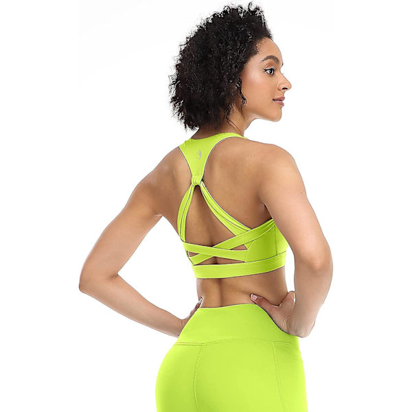 Urheiluliivit naisille treeniin - Fitness, urheilu, juoksuliivit, aktiivivaatteet, joogatoppi Green M