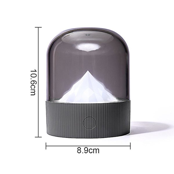 LED Skrivebordslampe, Nattlys til Soverom, Dimbar LED-belysning, Unik Innflytningsgave Style 4