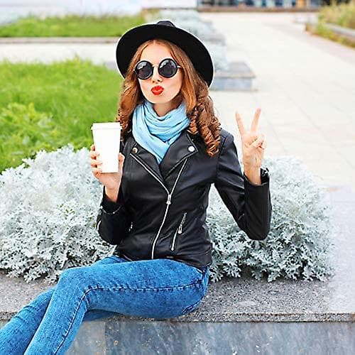 Dam Retro Bred Brätte Floppy Panama Hatt Bälte Spänne Ull Fedora Hatt Brown