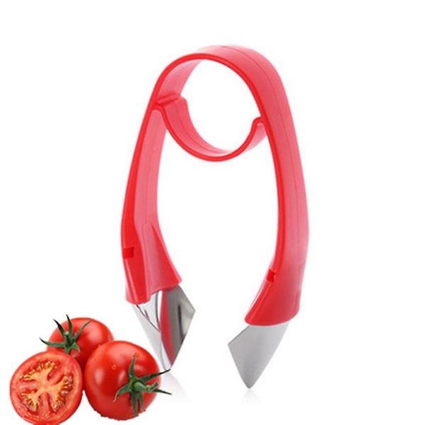 Jordgubbsmangoborttagningsmedel - tomatborttagningsmedel - tomatananasögonskalare för att ta bort jordgubbsmango, köksprylar för frukt och grönsaker
