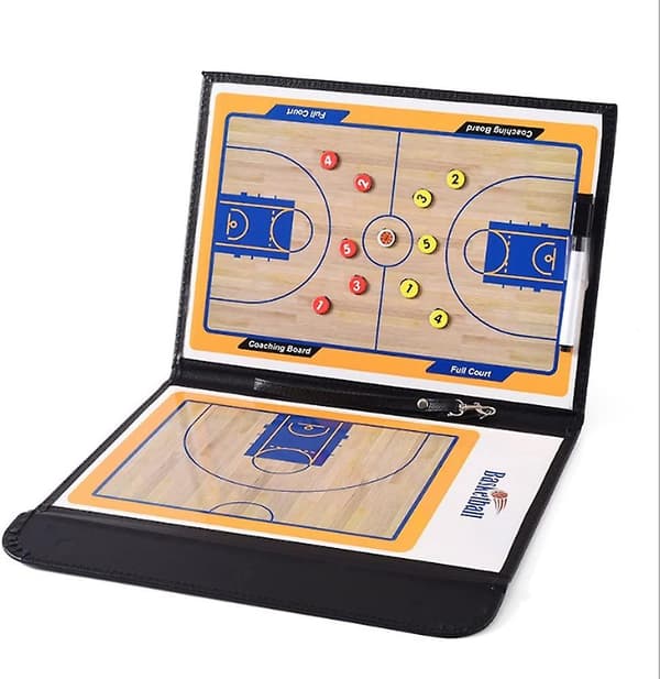 Basketball Coaching Board For Teaching And Game Plan Demonstration