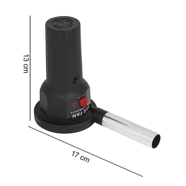 Barbecue Air Blower, lätt bärbar Bbq fläkt luftblåsare, för utomhusmatlagning camping picknick