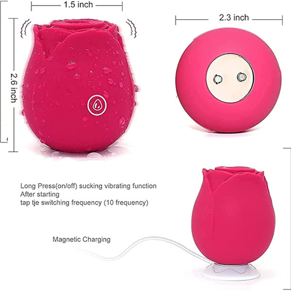 Rose Blomster Legetøj til Kvinder, Ankommer inden for 2-3 Dage BF13 massager