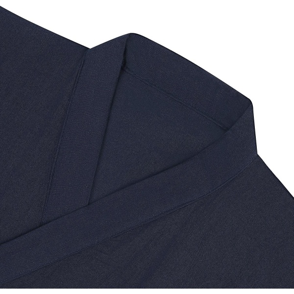 Män Kvinnor Kimono Badrock Bomull Morgonrock Sommarklänning Lätt Lös Bekväm Nattkläder Nattlinne Style 1 M