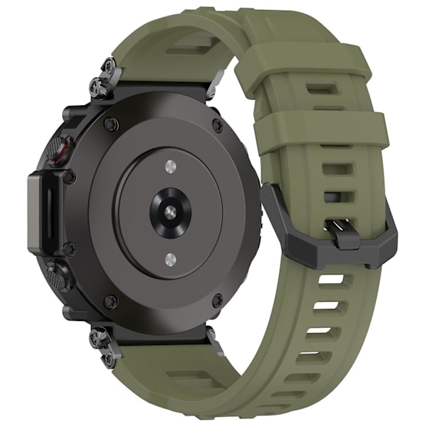 Justerbart silikonarmband för handleden till Huami Amazfit T-rex Ultra A2142 Green