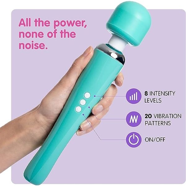 Sexleksak Vibrator Massager, Vuxen Sexleksaker för Kvinnor - G-Punkt Vibratorer, Klitorisstimulering, Dildo, Vattentålig, Trådlös (Stor, Grön)