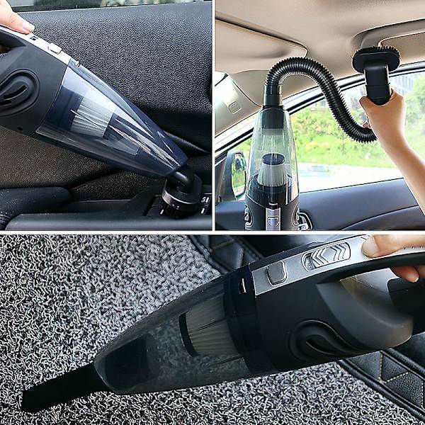 Johdoton käsi-imuri autoon, kevyt ladattava johdoton käsi-imuri, mini-imuri, kannettava imuri autoon/kotiin, kädessä pidettävä imuri, pölyimuri