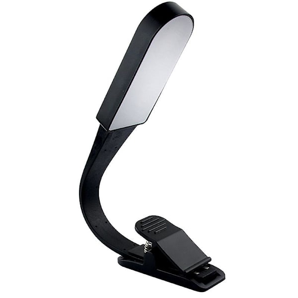 Leselys - Oppladbar Mini Boklampe Med Berøringssensor - 3 Lysstyrkemoduser Med Sammenleggbar Bærbar Clip-on Boklampe - 360 Fleksibel - Justerbar