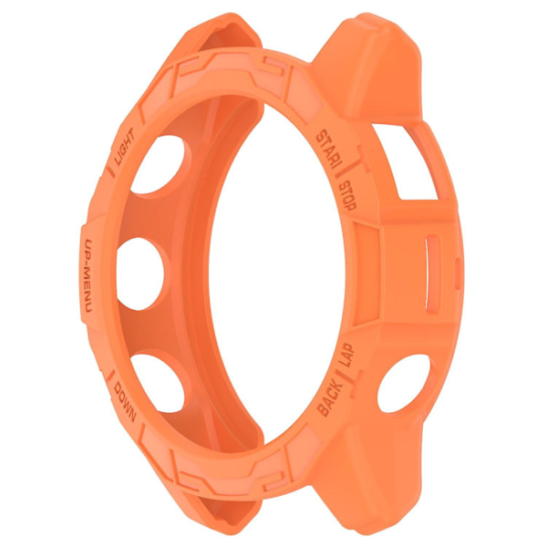 TPU-fodral för Garmin epix Pro (Gen 2) 47mm/Fenix 7 Pro/Fenix 7, anti-scratch ihåligt fodral Orange