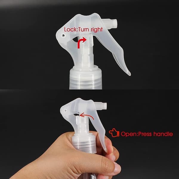 2 st Acsergery Present 200 ml Fin Tom Sprayflaska, Bärbar Manuell Trädgård