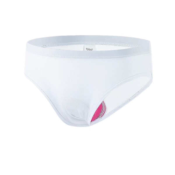 Dame 4d Polstret Cykelundertøj Cykelshorts Cykel Ride Trusser Biker Cykel Undershorts Til Kvinder -gsl-yujia white M