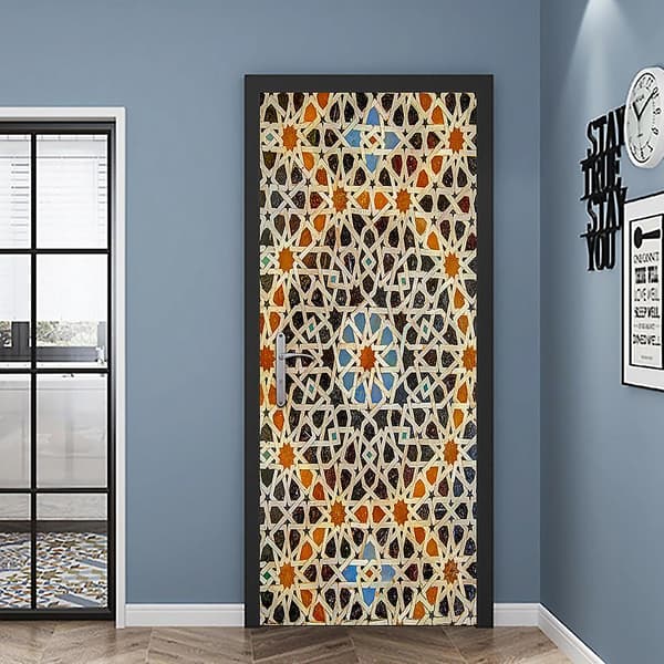 (38.5*200cm*2stk) 3D Effekt Plakat Dørklistremerke 16