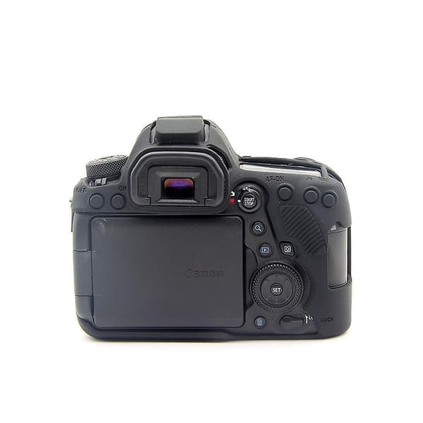 Flexibelt silikonkameraskydd för Canon EOS 6D Mark II Black