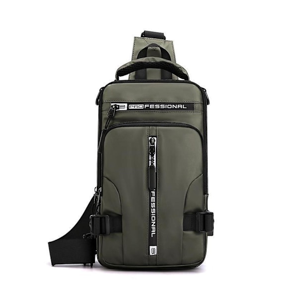 Ny Slung Crossbody Ryggsäck Axelväska För Män Kvinnor, Lätt En Rem Ryggsäck green