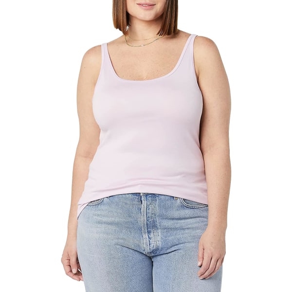Dame Slim-fit Tynd Stroptop, Pakke med 2 Style 4 M