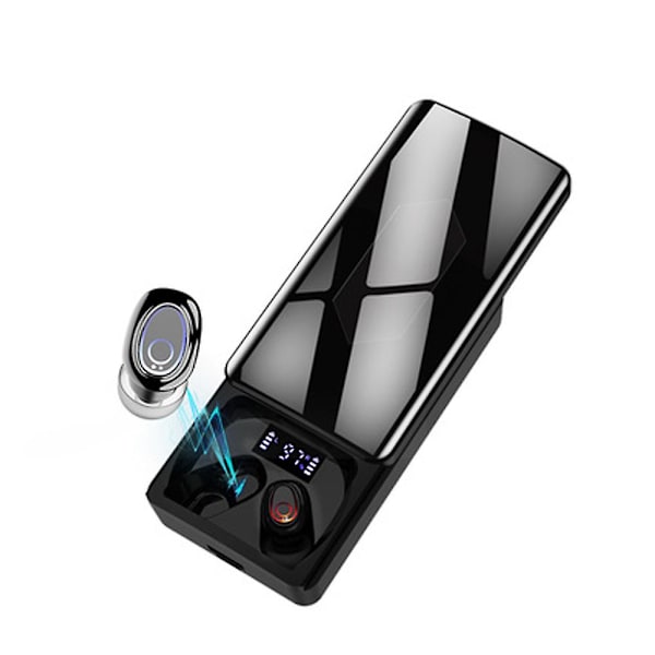 Aidot langattomat nappikuulokkeet, neuwit Bluetooth 5.0 Tws -kuulokkeet binauraalisella mikrofonilla, 28 tunnin toistoaika Hd Stereo Bass Mini In-ear -kuulokkeet, juoksuun, urheiluun, treeniin
