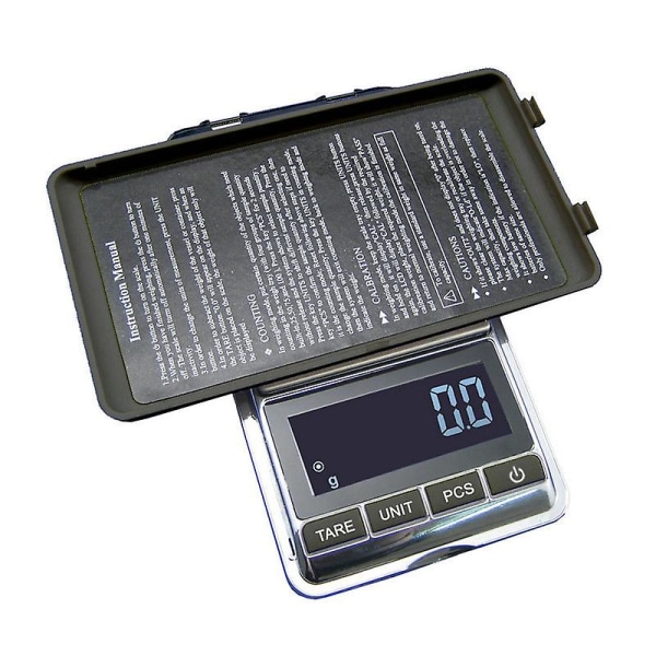 Smyckesvåg, Lcd-display Arc Edge Mini Elektronisk Hemköksskala För Smycken