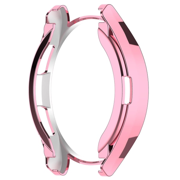 Anti-drop TPU-klockfodral för Samsung Galaxy Watch6 Classic 43mm, ihålig skyddande ram Pink