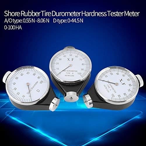 Durometer Testare, Shore Typ A/O/D Gummiband Durometer Testare Hårdhetstestare 10-90HA