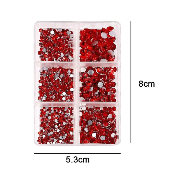 Flat Back Nail Art Krystallsteiner Krystall Flatback Steiner For Utsmykning style 5