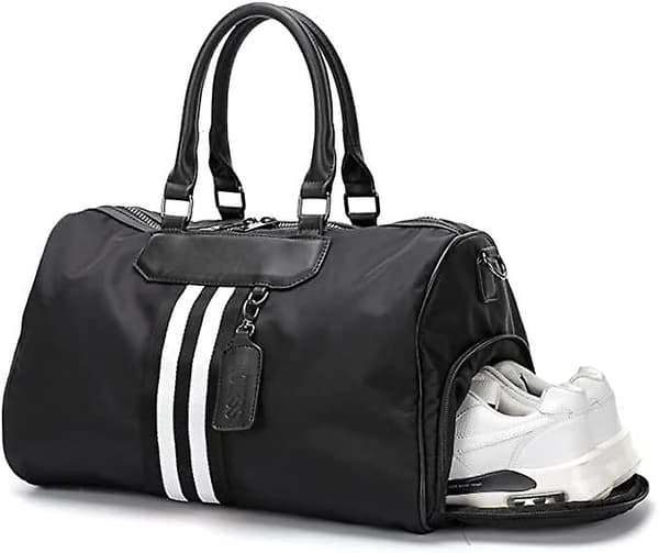 Gym Duffel Bag Vattentät Liten Sportväskor Resväskor Med Acsergery Skor Present