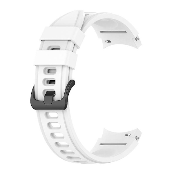 Silikone Urrem til Galaxy Watch4/5/6 40mm 44mm/Watch6 Classic 43mm 47mm/Watch 5 Pro 45mm