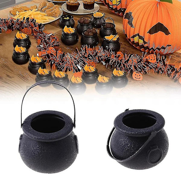 20 kpl Mini Karkkikattiloita Noita Luuranko Kattila Pidike Astia Kahvalla Halloween Pääsiäinen Pyhän Patrickin päivä