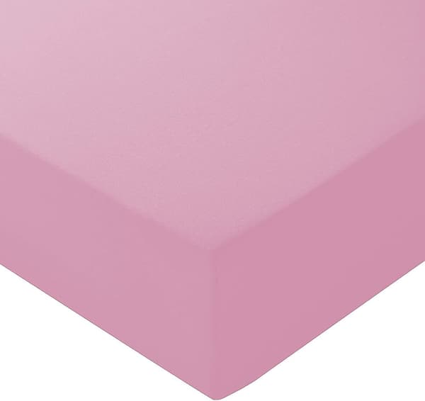 100% egyptisk bomuld 10\"/25 cm dybe lagner med elastik - enkelt - dobbelt - king size - super king size Pink Double