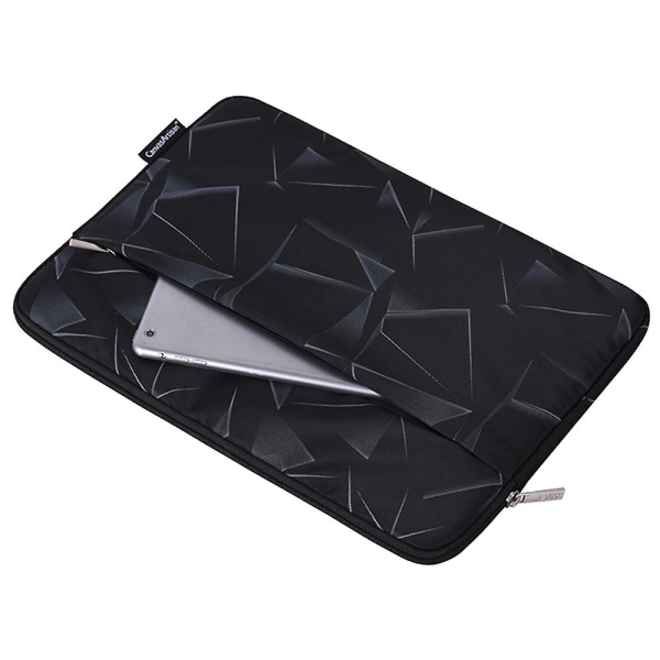 Bærbar Sleeve-veske for 11~15 tommers bærbare datamaskiner, mønstertrykt bæreveske for bærbare datamaskiner + ytterlomme For 13 inch Laptop