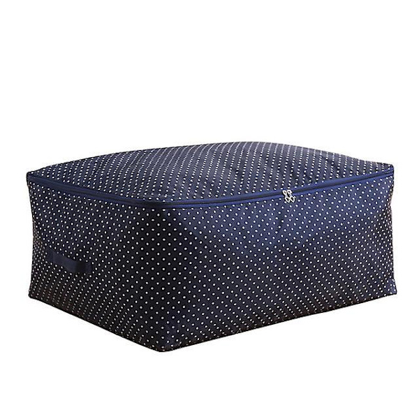 Hjärtmönster packbox oxford förvaringsväska för kläder hushållsresväska slitstark sock tie förvaringsbox garderob quilt organizer Lanseqie Xxl 70x50x30cm