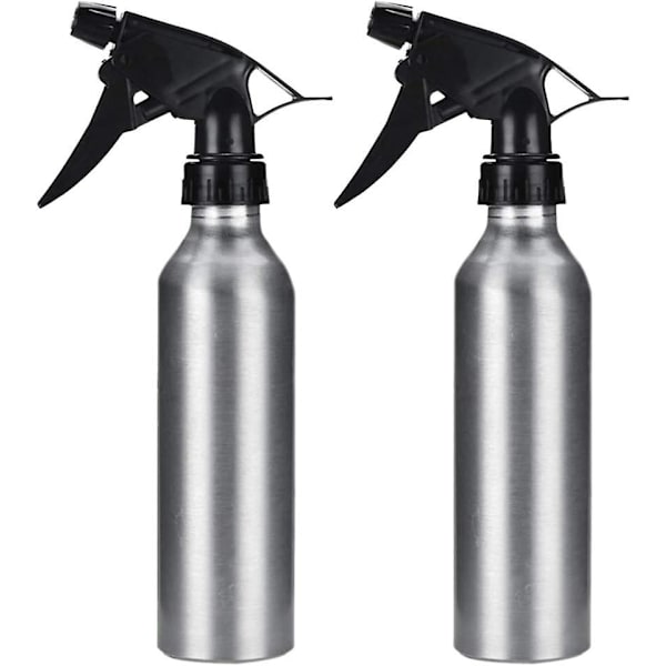 2 st Acsergery present aluminiumlegering tomma sprayflaskor trigger vattensprutare