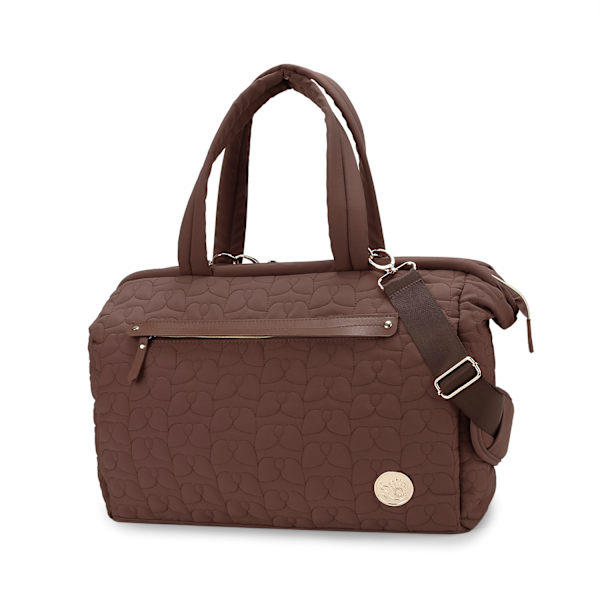 Multi-fickor Baby Blöjväsk Väska Stylish Stor Kapacitet Multifunktionell Baby Changin brun