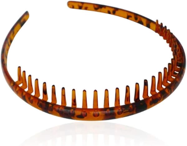 2-pack Acsergery unisex present pannband med tandad hårkam