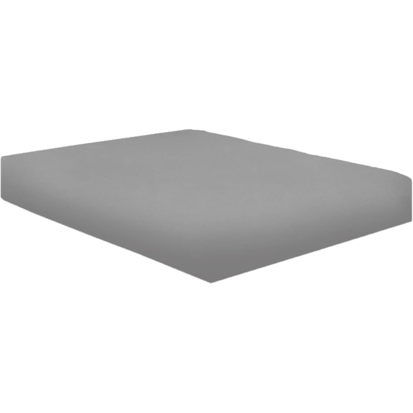 100 % egyptisk bomull 10\"/25 cm djupa lakan - enkel - dubbel - king - super king Silver Double