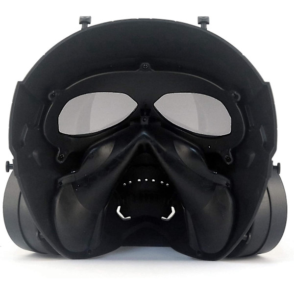 Airsoft Taktisk Skyddande Dödskallemask, Ansiktsdummy Spelmask För Bb Gun Cs Cosplay