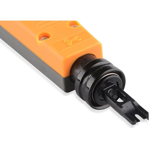 Cable Matters 110 Punch Down-verktyg med 110-blad, Ethernet Punch Down-verktyg, Keystone Punch Down-verktyg för Cat 8, Cat 7, Cat 6A, Cat 6