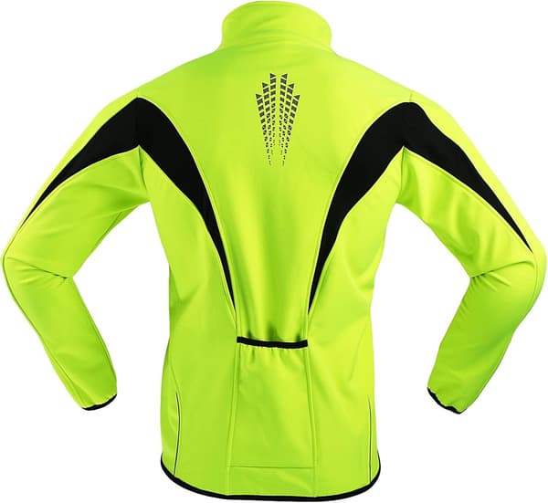 Vinter varm upp termisk softshell cykeljacka vindtät vattentät 15-k XXL