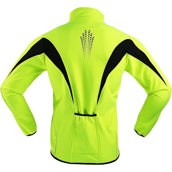 Winter Warm Up Thermal Softshell Pyöräilytakki Tuulenpitävä Vedenpitävä 15-k M