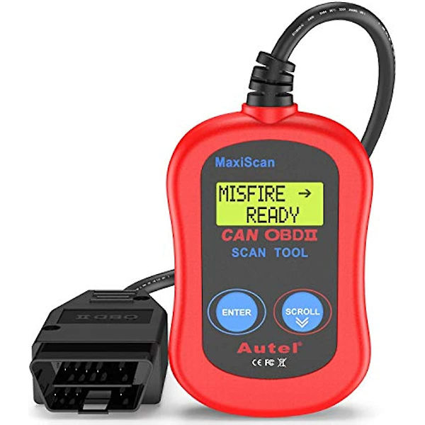 Autel Ms300 Obd2 Scanner Kodläsare  Stäng av Kontrollmotorlampan  Läs & Radera Felkoder  Kontrollera Emissionsövervakningsstatus Kan Diagnostisk Skanningsverktyg