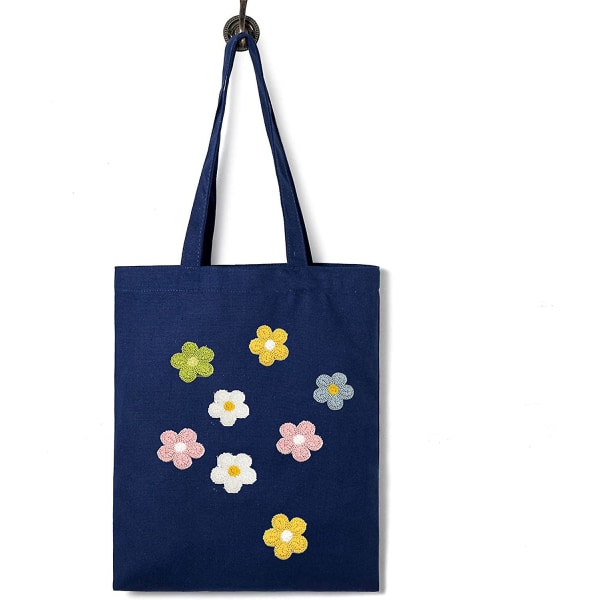 Handgjorda stickade virkade broderade leende ansikte solrosblommor lappar syapplikationer prästkragar blommor lapp för kvinnors kläder huvudbonader hårklämmor Ha