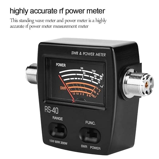 UV Segment Stående Bølgemåler Effektmåler for Testing av SWR Effekt, Opptil 200W Effekt